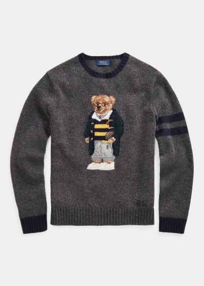 Men's Polo Ralph Lauren Polo Bear Wool Sweater | 432501EVJ